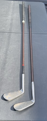 Vintage clubs with - with, steel