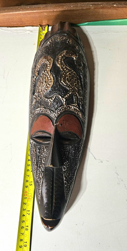 Carved wooden african - carved,