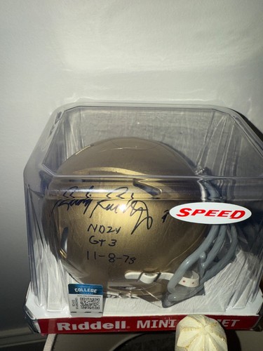 Rudy ruettiger signed - rudy,