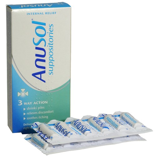 Anusol suppositories treatment - suppositories,