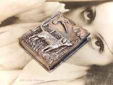 Dog book shaped Silver Scenes