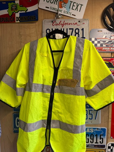 Police vis vest size - vis,