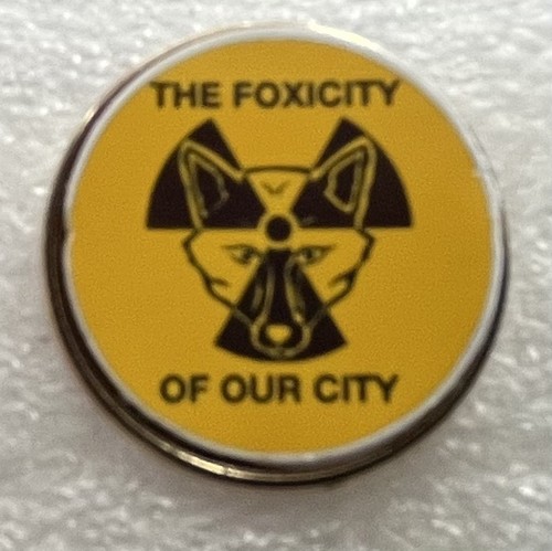 Leicester city pin badge - city, fc