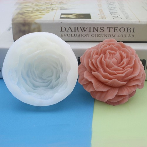 Rose flower silicone - 3d,