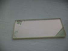 CATHODE RAY TUBE WINDOW GLASS  EX MOD, 5960-99-227-8868 MILITARY SPEC. £40.90.!