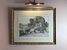 Sir William Russell Flint Print  'La Voulte-sur-Rhône’ - hand  signed by artist