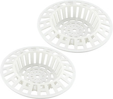 2 Pcs Plastic Sink Strainer
