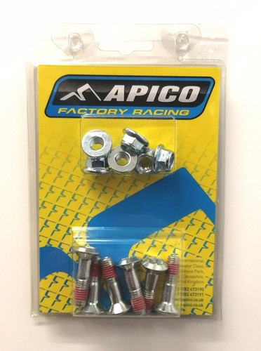 Apico silver rear sprocket - silver,