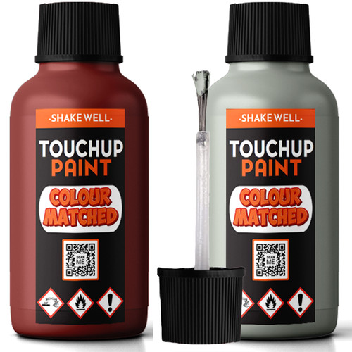 Red grey touch paint - red,