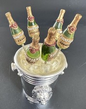 Vintage champagne bucket with - champagne,