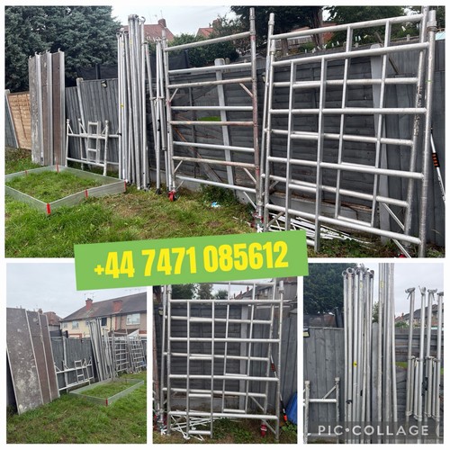 Aluminium boss scaffolding - aluminium,