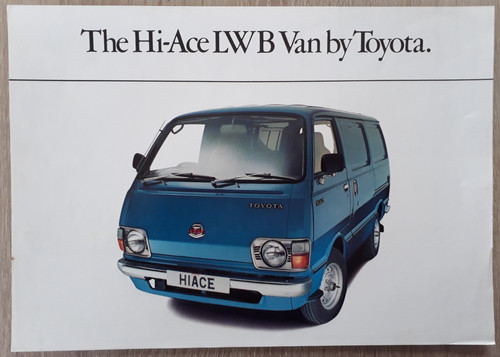 Toyota ace lwb van - hi-ace,