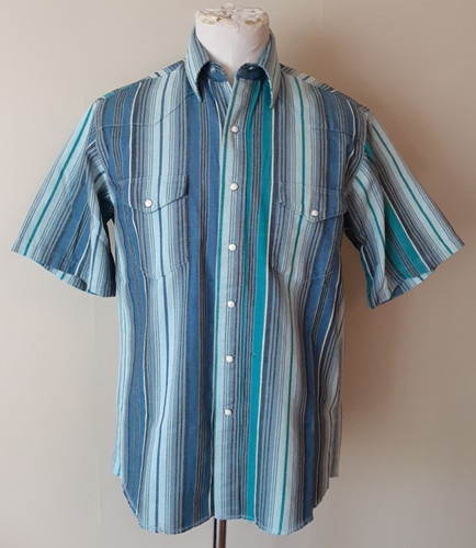 Vtg 90s wrangler western shirt - 90s,