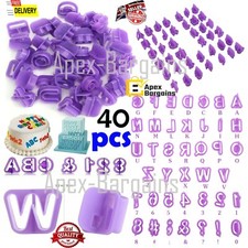 40pcs Alphabet & Number Letter