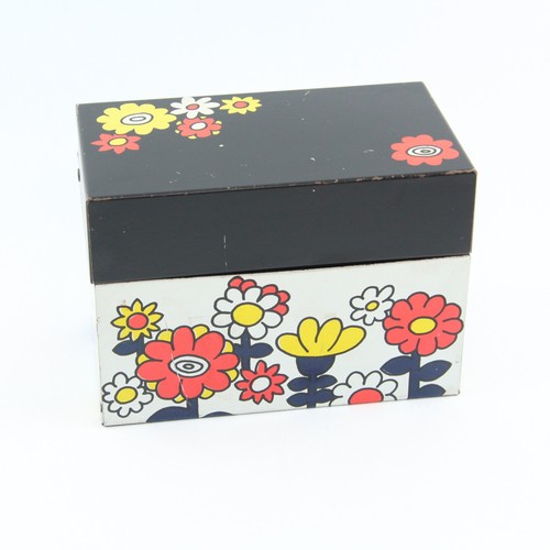 Vintage tin recipe - tin, box
