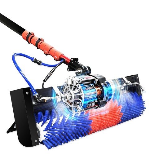 Solar panel cleaning system - solar,