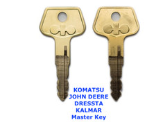 KOMATSU 787 Master Plant Excavator Digger Tractor Genuine Key + FAST POST !