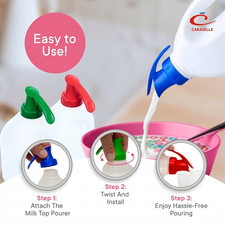 Milk Pourers Topster Plastic
