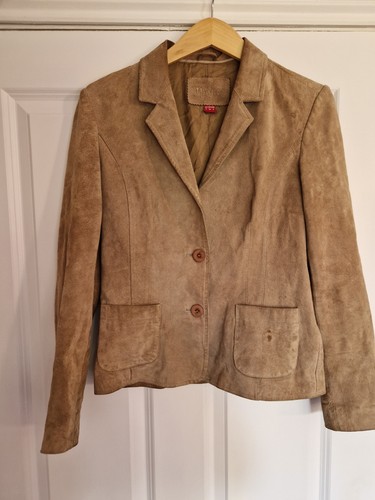 Monsoon leather blazer jacket - leather,