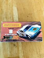 Matchbox Superfast - No8 De Tomaso Pantera  - Replica / Copy Box only
