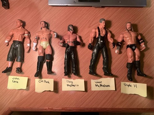 Jakks wwe figures job lot - 5x,