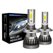 2x H7 LED Headlight Bulbs Kit