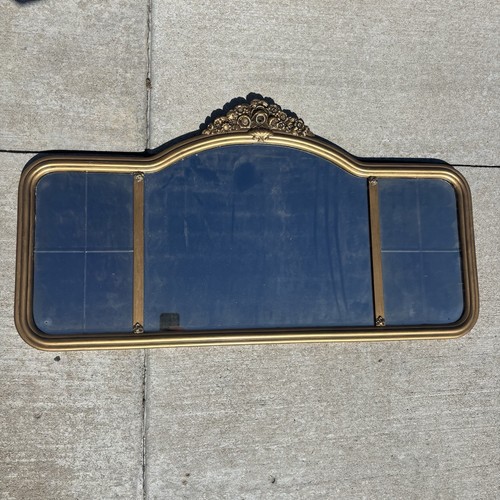 Antique panel etched glass - panel,