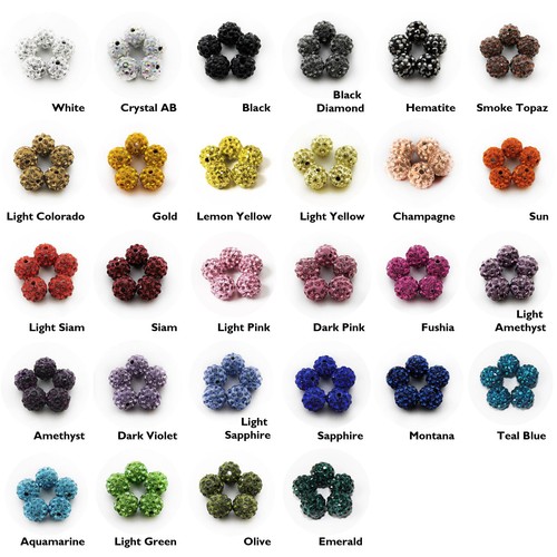Shamballa beads high quality - shamballa,