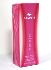 Lacoste Touch of Pink 90 ml EDT Spray Pour Femme NEW SEALED
