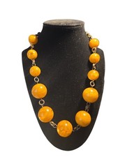 Vintage Butterscotch Lucite