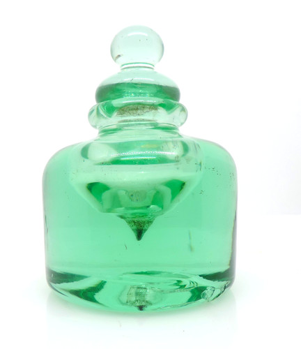 Antique victorian green - green, glass