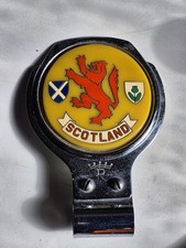 Vintage  SCOTLAND Car Badge by