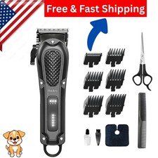 Hair Clippers for Men Professional - Cordless&Corded Barber Clippers for Hair..