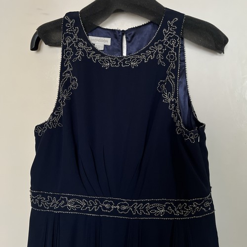 Monsoon blue midi - midi, dress