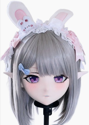 Full head lockable kigurumi - head,