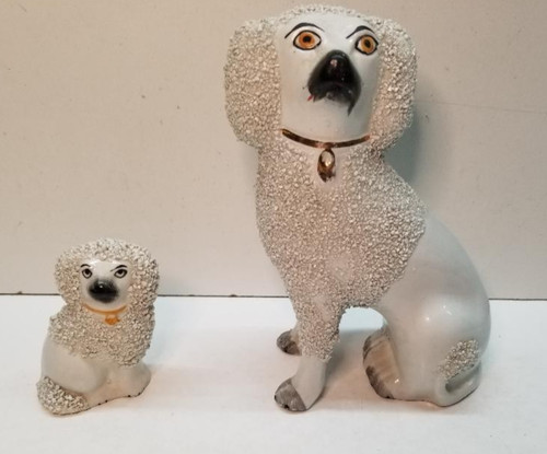Antique staffordshire pair - staffordshire,