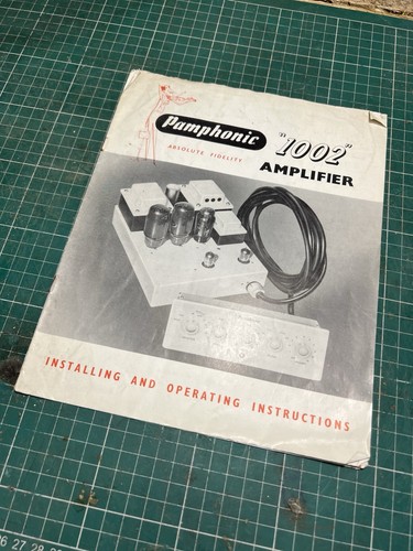 Pamphonic reproducers valve - pamphonic,