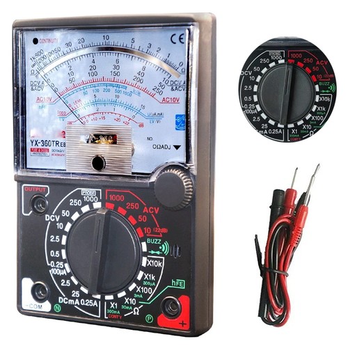 Analog multimeter ohm - analog,
