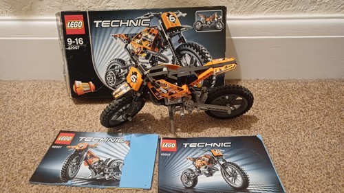 Lego technic motor cross - motor, bike