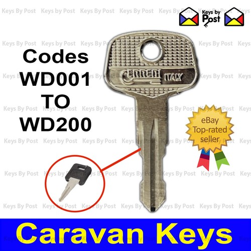 Caravan door lock key - 2,