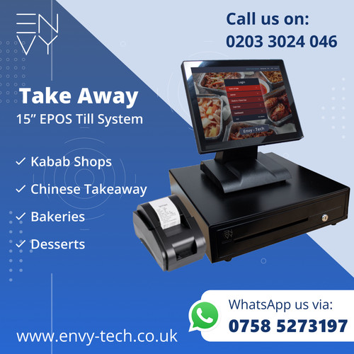 New aio touchscreen epos - new, 15"