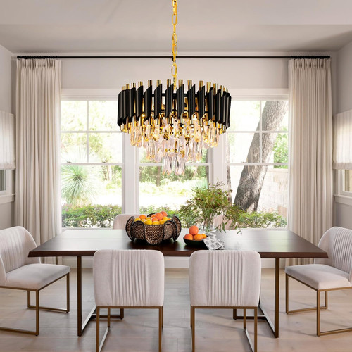 Luxurious crystal pendant - crystal,