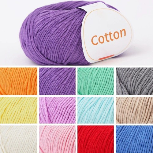 100 cotton yarn 50g ball - 100%,