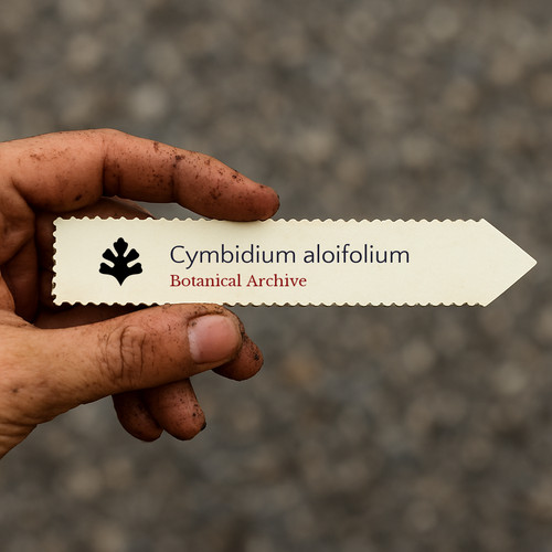 Cymbidium aloifolium 10 - aloifolium, |