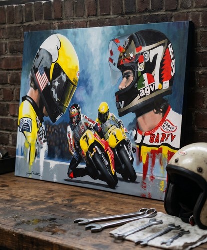 Barry sheene and kenny roberts - kenny,