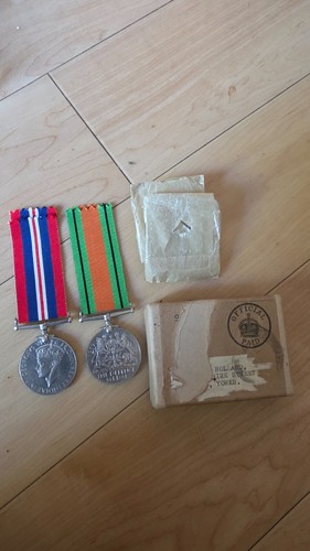 British ww2 medals defence - british,