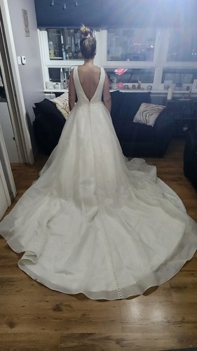Wedding dress size ivory - wedding, 14
