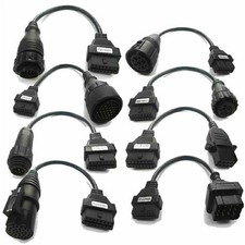 8PCS/Set OBD2 Truck Cables for