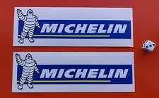 MICHELIN Racing Car Superbike Stickers x2 200mm 7-10 year vinyl