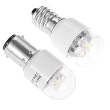 1/2PCS LED Light Bulb for Singer/Brother Home Sewing Machines 0.5W LED-BA15D E14
